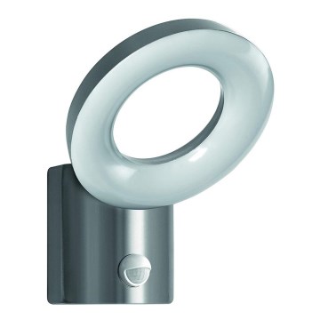 Ledvance - LED Outdoor wall light with a sensor LOOP 1xLED/12W/230V IP44