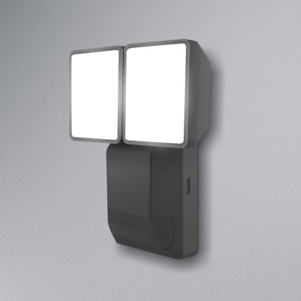 Ledvance - LED Outdoor wall light with a sensor SPOT 2xLED/8W/230V IP55