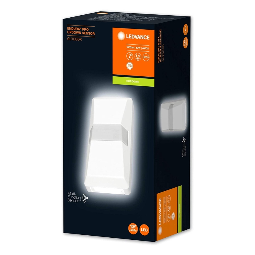 Ledvance - LED Outdoor wall light with a sensor UPDOWN LED/10W/230V IP55