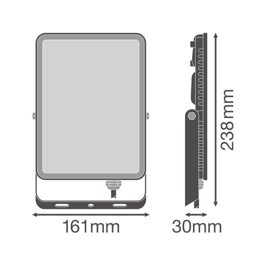 Ledvance - LED Outdoor Wall-Mounted Floodlight FLOODLIGHT LED/50W/230V IP65