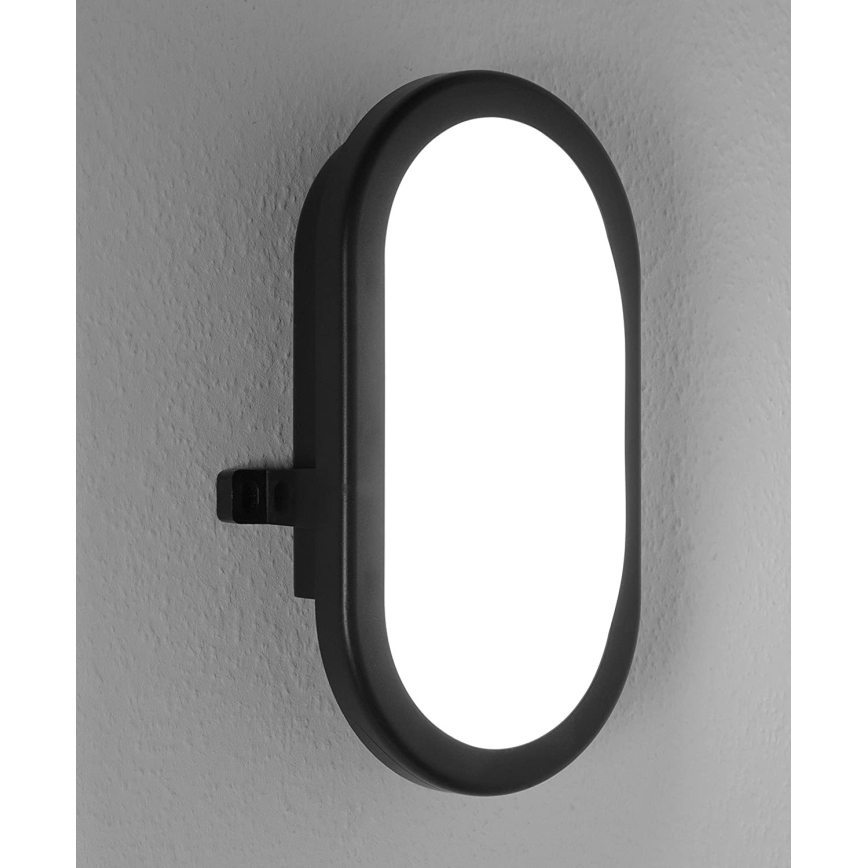 Ledvance - LED Outdoor walll light BULKHEAD LED/11W/230V IP54 black