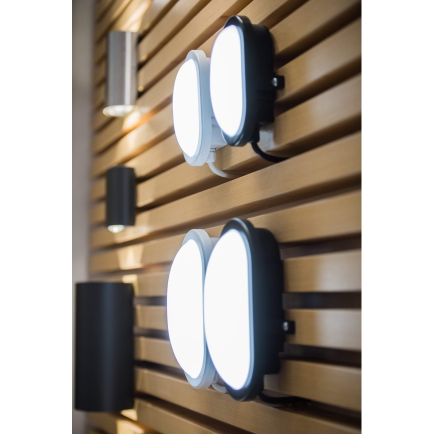 Ledvance - LED Outdoor walll light BULKHEAD LED/11W/230V IP54 black