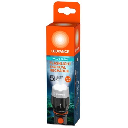 Ledvance - LED Rechargeable flashlight FLASHLIGHT LED/3,2W/5V 1500mAh