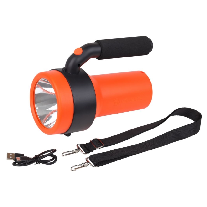 Ledvance - LED Rechargeable flashlight with a power bank FLASHLIGHT LED/3W/5V 2400 mAh