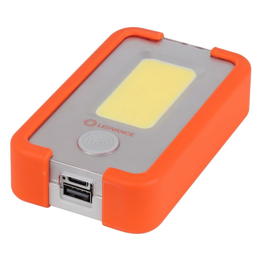 Ledvance - LED Rechargeable flashlight with a power bank FLASHLIGHT LED/4W/5V 3000mAh IPX2