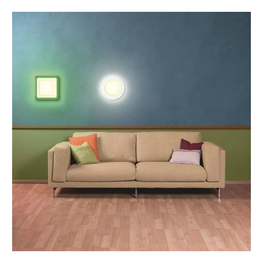 Ledvance - LED RGB Dimmable ceiling light LED/19W/230V + remote control