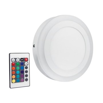 Ledvance - LED RGB Dimmable ceiling light LED/19W/230V + remote control