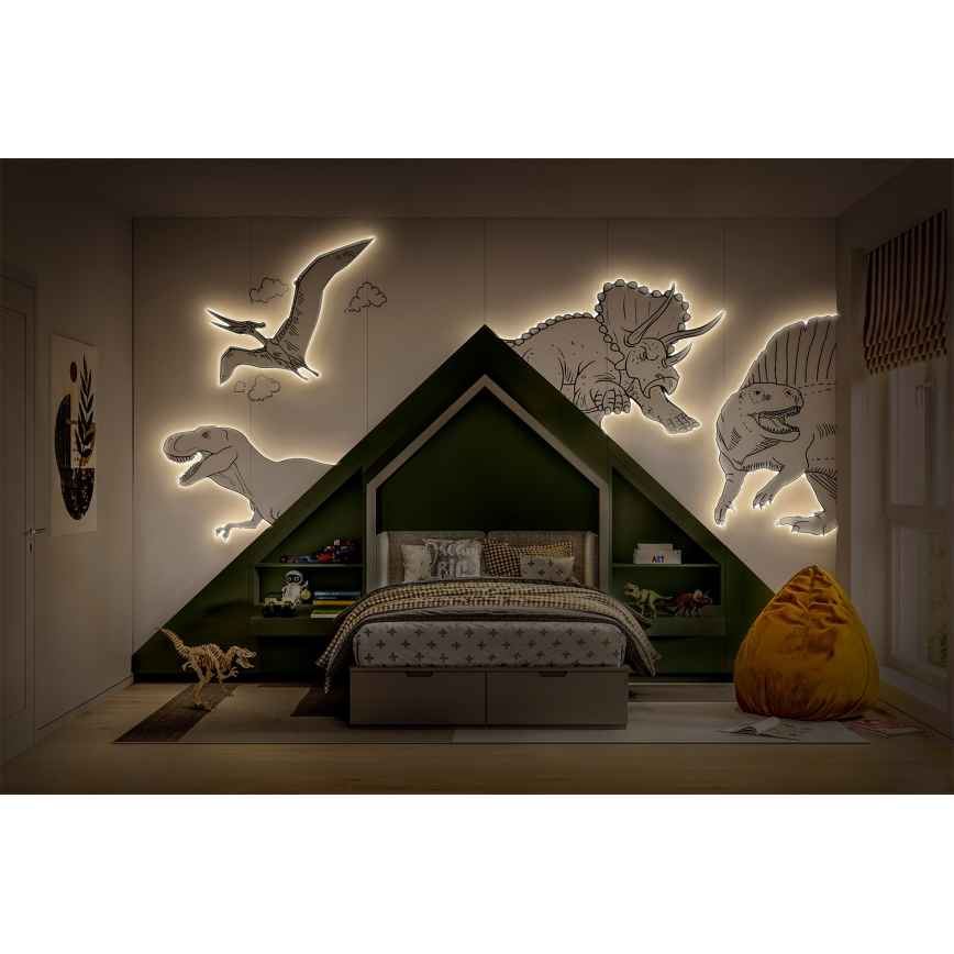 Ledvance - LED RGB Dimmable FLEX Strip 5m LED/10W/230V + Remote Control