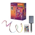 Ledvance - LED RGB Dimmable Solar Strip FLEX MAGIC 3m LED/1.2W/3.7V 2000 mAh IP44 + Remote Control