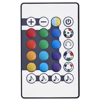 Ledvance - LED RGB Dimmable strip FLEX AUDIO 3m LED/12,5W/230V + remote control