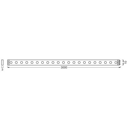 Ledvance - LED RGB Dimmable strip FLEX AUDIO 3m LED/12,5W/230V + remote control