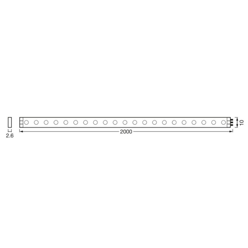 Ledvance - LED RGB Dimmable strip for TV with sensor FLEX AUDIO 2m LED/1,8W/5V