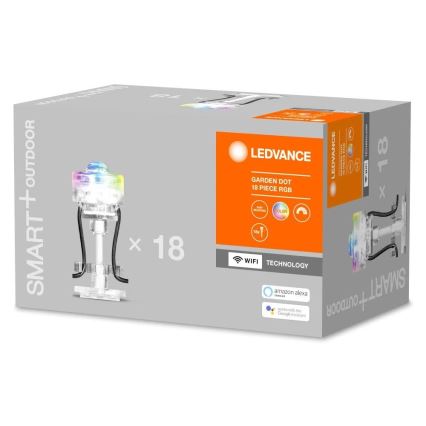Ledvance - LED RGB Outdoor decorative light SMART+ DOT 18xLED/4W/230V IP65 Wi-Fi