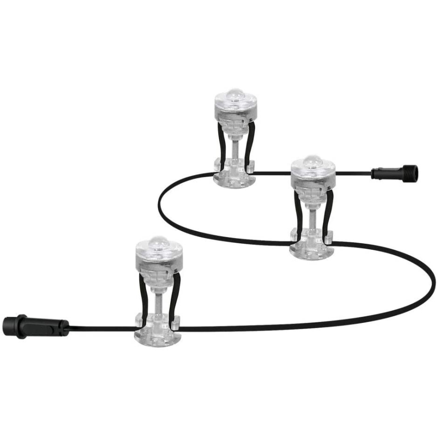 Ledvance - LED RGB Outdoor extension set SMART+ DOT 3xLED/0,7W/230V IP65 Wi-Fi