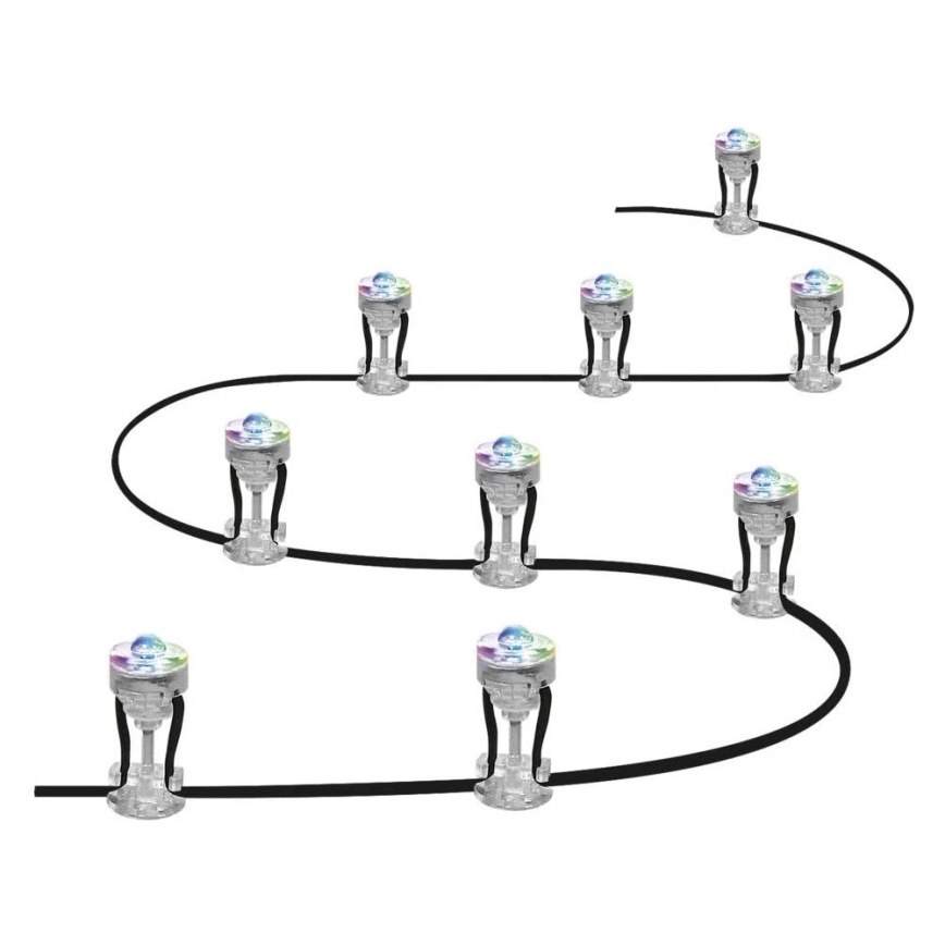 Ledvance - LED RGB Outdoor extension set SMART+ DOT 9xLED/2,5W/230V IP65 Wi-Fi