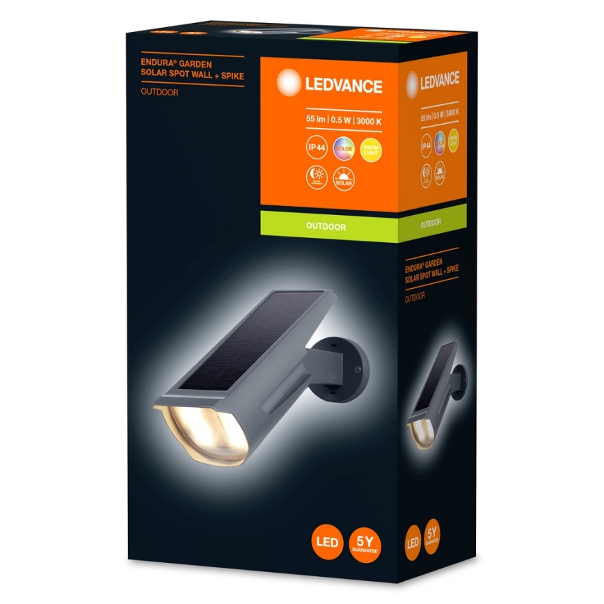 Ledvance - LED RGB Solar light ENDURA LED/0,5W/3,6V 1200 mAh IP44