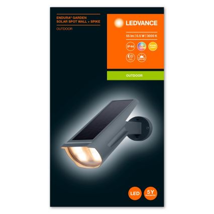 Ledvance - LED RGB Solar light ENDURA LED/0,5W/3,6V 1200 mAh IP44