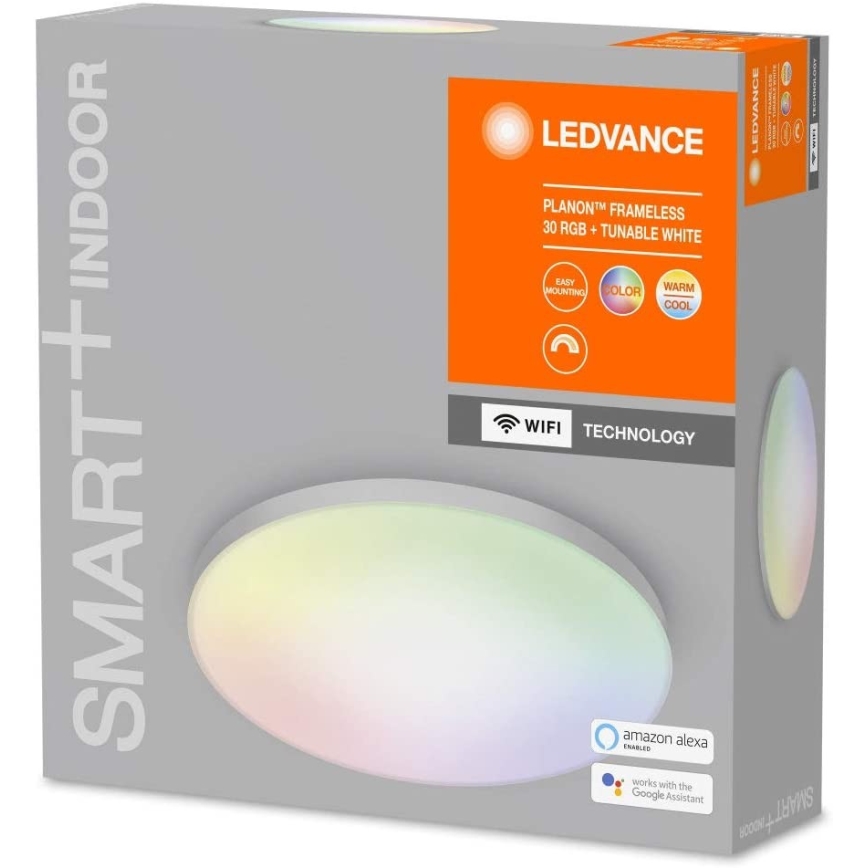 Ledvance - LED RGB+TW Dimmable light SMART+ FRAMELESS LED/20W/230V 3000K-6500K Wi-Fi