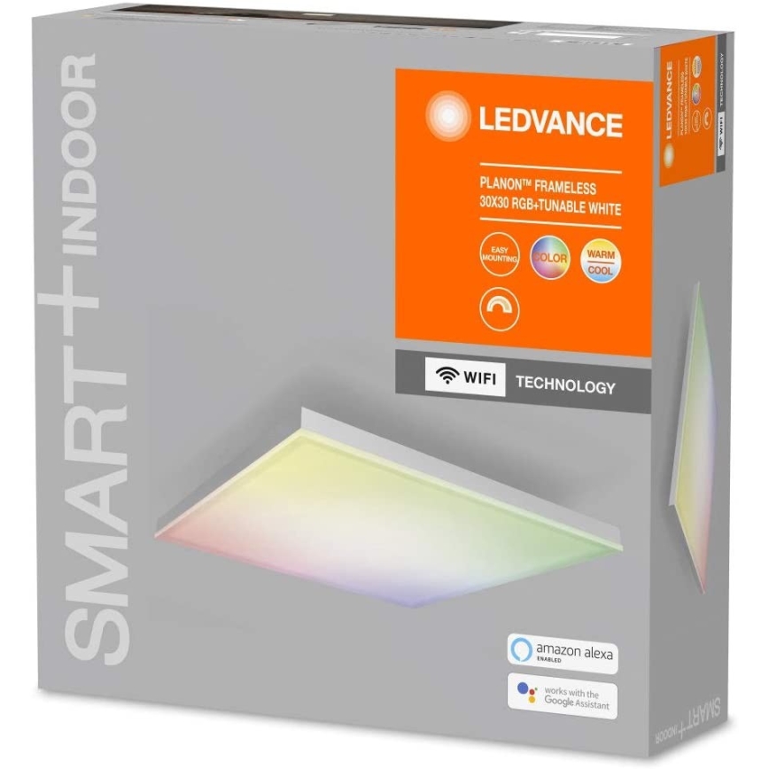 Ledvance - LED RGB+TW Dimmable ceiling light SMART+ FRAMELESS LED/20W/230V 3000K-6500K Wi-Fi