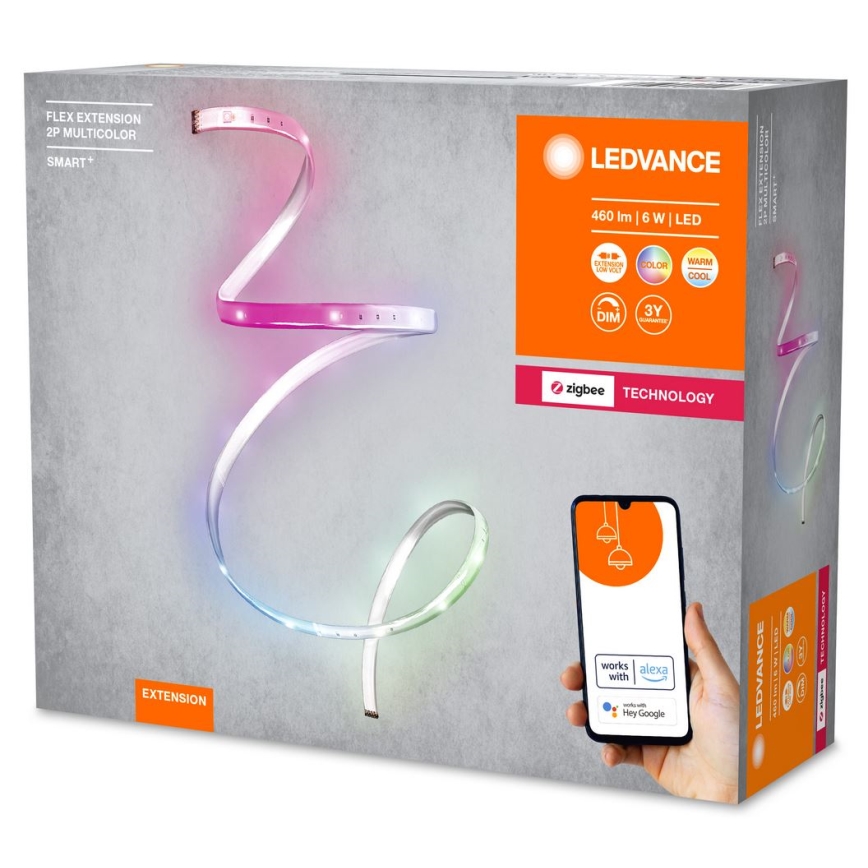 Ledvance - LED RGB+TW Extension dimmable strip SMART+ FLEX 1,2m LED/6W/12V