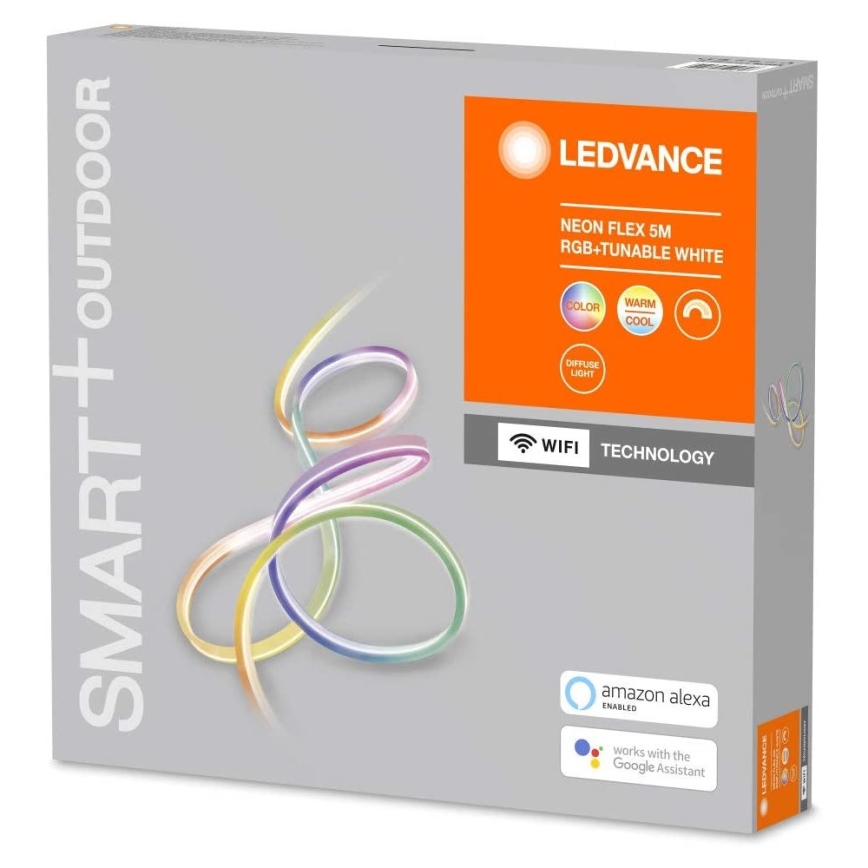 Ledvance - LED RGB+TW Dimmable outdoor strip SMART+ FLEX 5m LED/20W/230V 2700K-6500K IP44 Wi-Fi