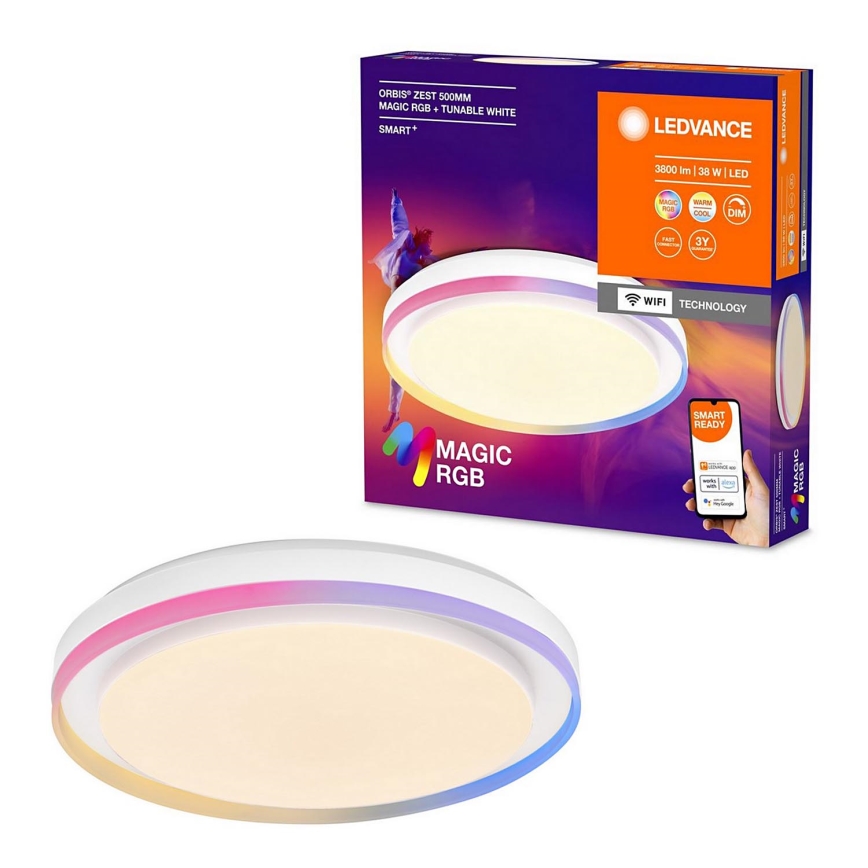 Ledvance - LED RGBW Dimmable ceiling light SMART+ MAGIC LED/38W/230V  2700-6500K Wi-Fi