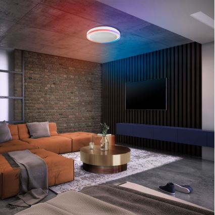 Ledvance - LED RGBW Dimmable ceiling light SMART+ MAGIC LED/38W/230V  2700-6500K Wi-Fi