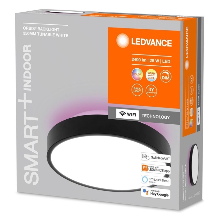 Ledvance - LED RGBW Dimmable ceiling light SMART+ ORBIS LED/28W/230V 3000-6500K Wi-Fi