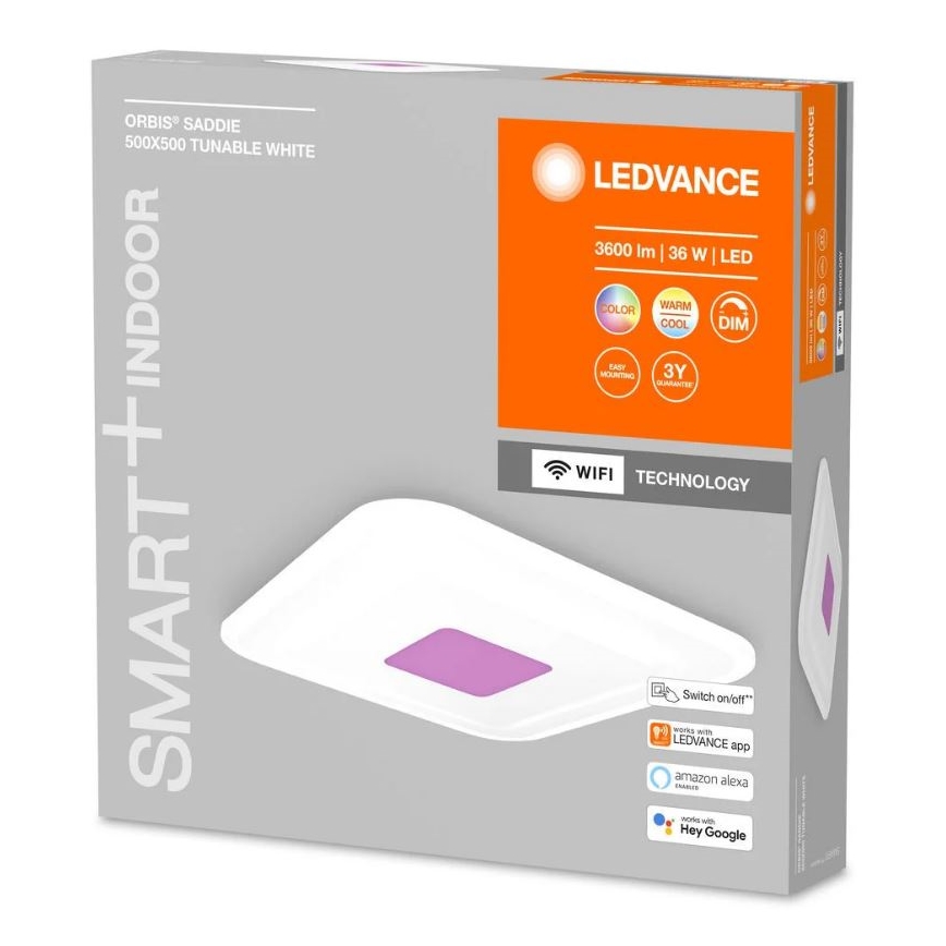 Ledvance - LED RGBW Dimmable ceiling light SMART+ ORBIS LED/32W/230V Wi-Fi