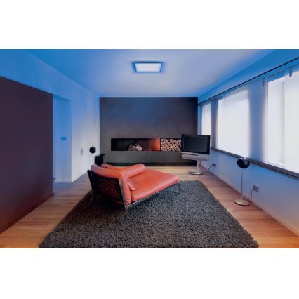 Ledvance - LED RGBW Dimmable Ceiling Light SMART+ PLANON LED/28W/230V 45x45 cm Wi-Fi