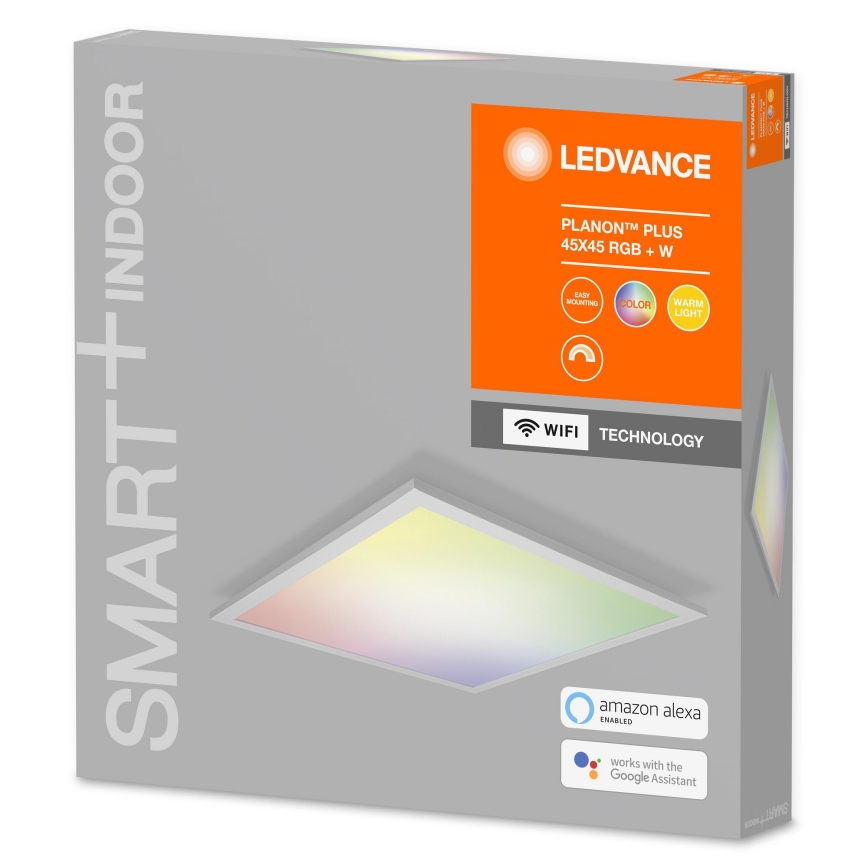 Ledvance - LED RGBW Dimmable Ceiling Light SMART+ PLANON LED/28W/230V 45x45 cm Wi-Fi