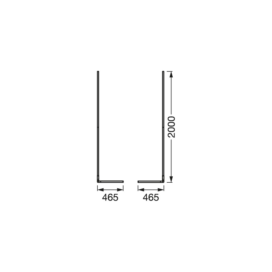 Ledvance - LED RGBW Dimmable floor lamp SMART+ FLOOR LED/20W/230V 2700-6500K Wi-Fi black + remote control