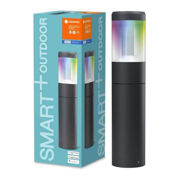 Ledvance - LED RGBW Dimmable outdoor lamp SMART+ MODERN LED/12W/230V IP44 Bluetooth