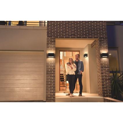 Ledvance - LED RGBW Dimmable outdoor wall light SMART+ BRICK LED/14W/230V Wi-Fi IP44