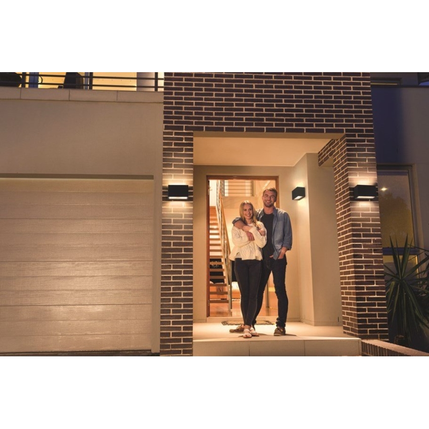 Ledvance - LED RGBW Dimmable outdoor wall light SMART+ BRICK LED/14W/230V Wi-Fi IP44