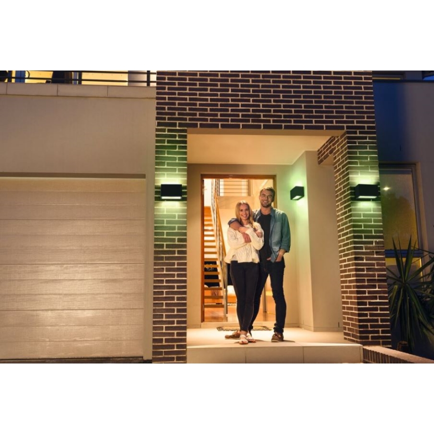 Ledvance - LED RGBW Dimmable outdoor wall light SMART+ BRICK LED/14W/230V Wi-Fi IP44
