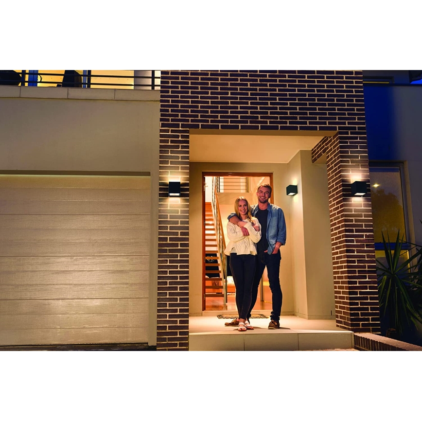 Ledvance - LED RGBW Dimmable outdoor wall light SMART+ BRICK LED/14W/230V Wi-Fi IP44