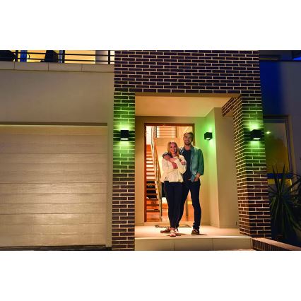 Ledvance - LED RGBW Dimmable outdoor wall light SMART+ BRICK LED/14W/230V Wi-Fi IP44
