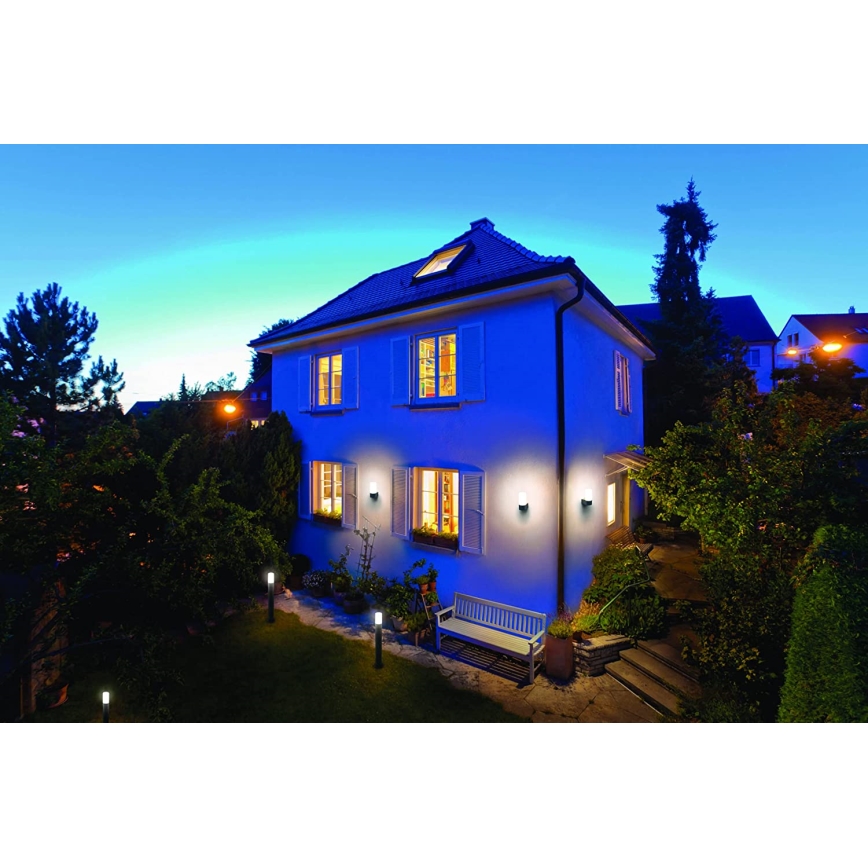 Ledvance - LED RGBW Dimmable outdoor wall light SMART+ PIPE LED/10W/230V Wi-Fi IP44
