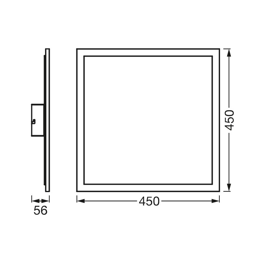 Ledvance - LED RGBW Dimmable panel SMART+ PLANON LED/28W/230V 3000-6500K Wi-Fi + remote control