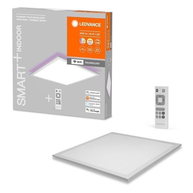 Ledvance - LED RGBW Dimmable panel SMART+ PLANON LED/28W/230V Wi-Fi + remote control