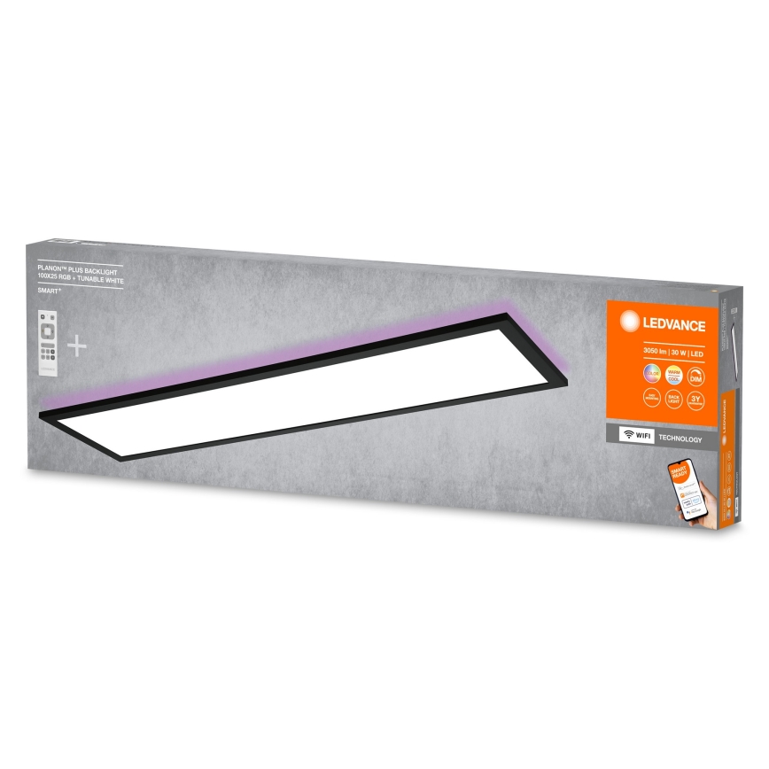 Ledvance - LED RGBW Dimmable panel SMART+ PLANON LED/30W/230V 3000-6500K Wi-Fi + remote control