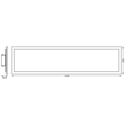 Ledvance - LED RGBW Dimmable panel SMART+ PLANON LED/30W/230V 3000-6500K Wi-Fi + remote control