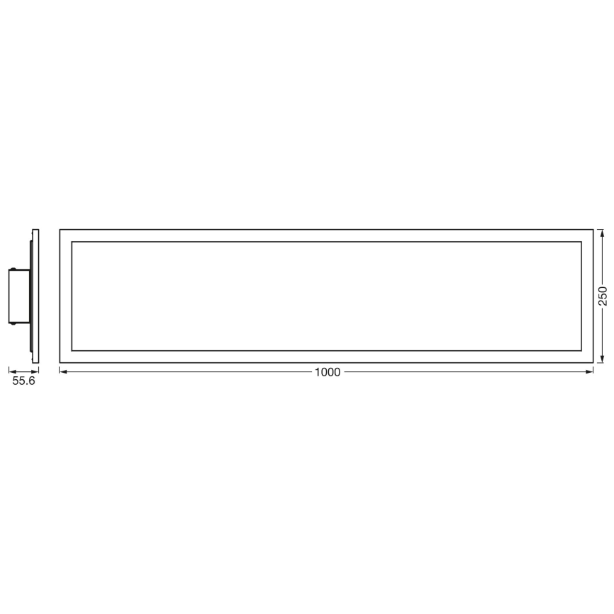 Ledvance - LED RGBW Dimmable panel SMART+ PLANON LED/30W/230V 3000-6500K Wi-Fi 100x25 cm + remote control