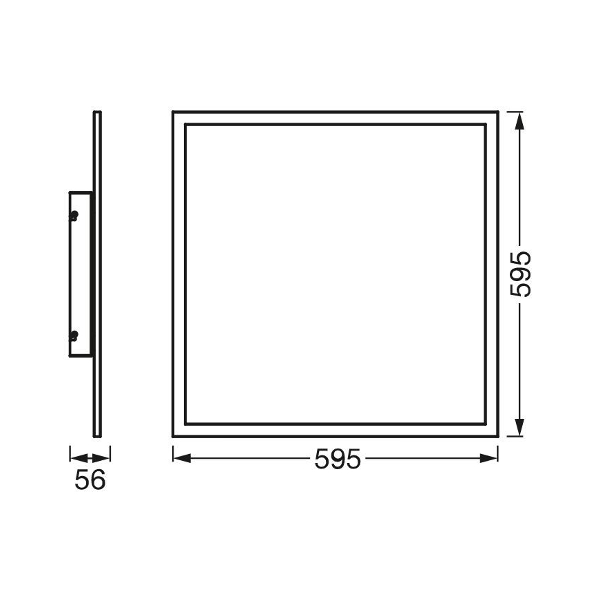 Ledvance - LED RGBW Dimmable surface-mounted panel SMART+ PLANON LED/40W/230V Wi-Fi + remote control