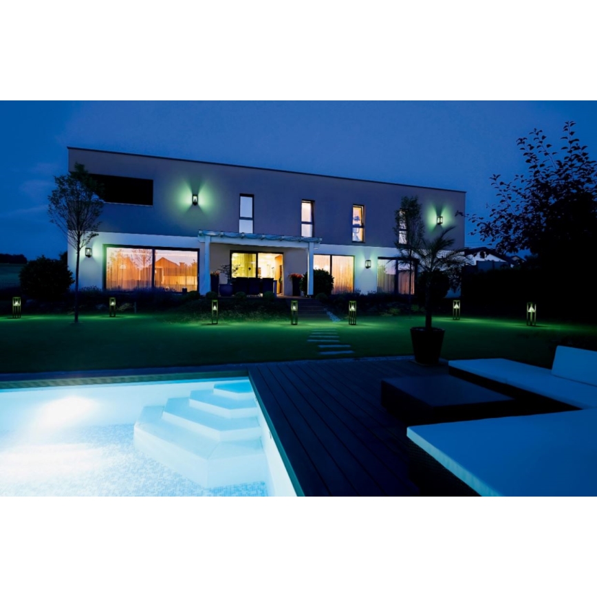 Ledvance - LED RGBW Dimmable solar wall light with a motion and dusk sensor SMART+ ALPS LED/6W/3,7V 2200 mAh 3000K IP44