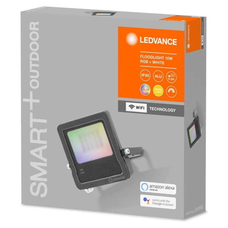 Ledvance - LED RGBW Floodlight SMART+ FLOOD LED/10W/230V IP65 Wi-Fi