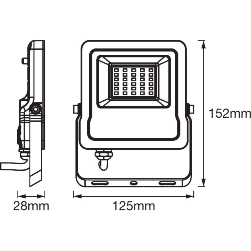 Ledvance - LED RGBW Floodlight SMART+ FLOOD LED/10W/230V IP65 Wi-Fi