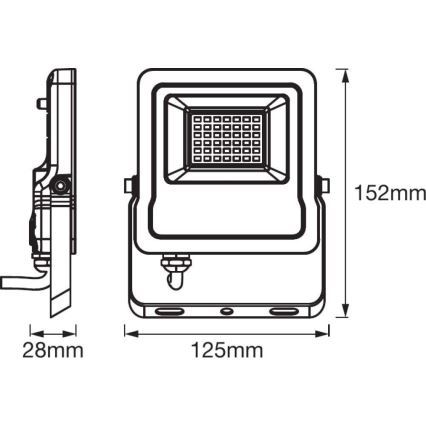 Ledvance - LED RGBW Floodlight SMART+ FLOOD LED/20W/230V IP65 Wi-Fi