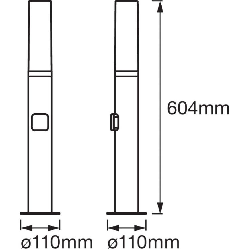 Ledvance - LED RGBW Outdoor lamp SMART+ FLARE LED/7,5W/230V IP44 Wi-Fi